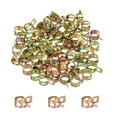 thumbnail image 1 of Uxcell ID 12mm 1/2inch Fuel Line Hose Clips, Pipe Clamps,Spring Hose Clamp,Low Pressure Air Clamp,Pack of 70(Rose Gold), 1 of 6