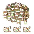 thumbnail image 1 of Uxcell ID 15mm 5/8inch Fuel Line Hose Clips, Pipe Clamps,Spring Hose Clamp,Low Pressure Air Clamp,Pack of 20(Rose Gold), 1 of 7