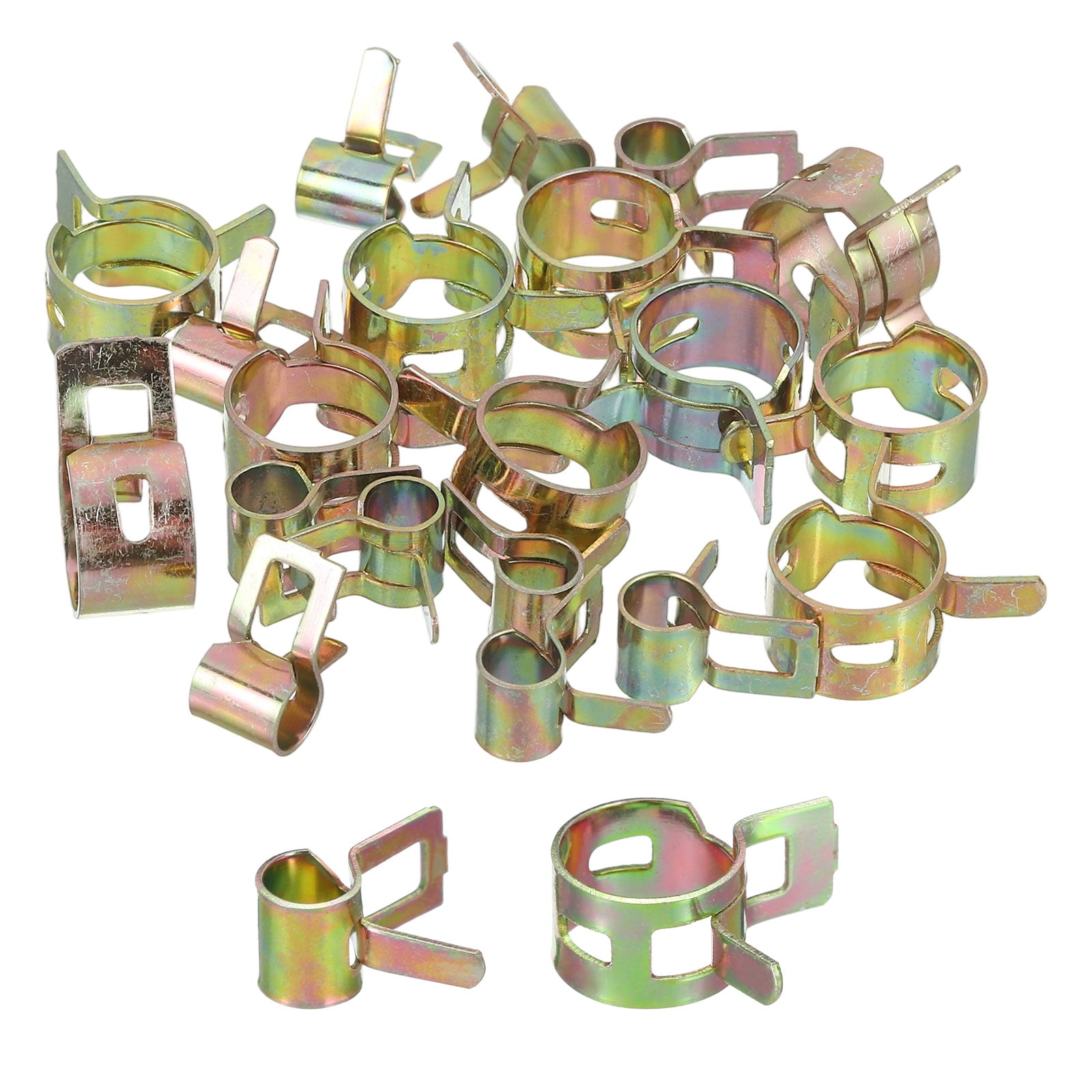 Uxcell ID 5mm 11mm 3/16 Inch 7/16 Inch Fuel Line Hose Clips, Pipe ...