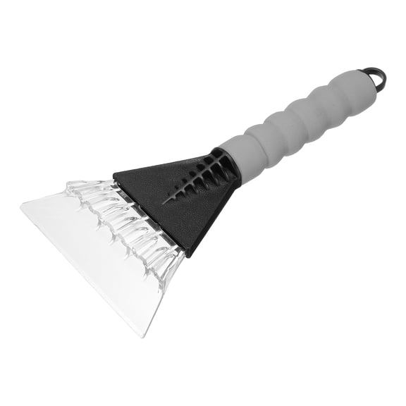 Uxcell Ice Scrapers for Car Windshield 10" x 5" Window Frost Removal Tool Snow Scraper with Foam Handle for Car SUV Truck, Black/Gray