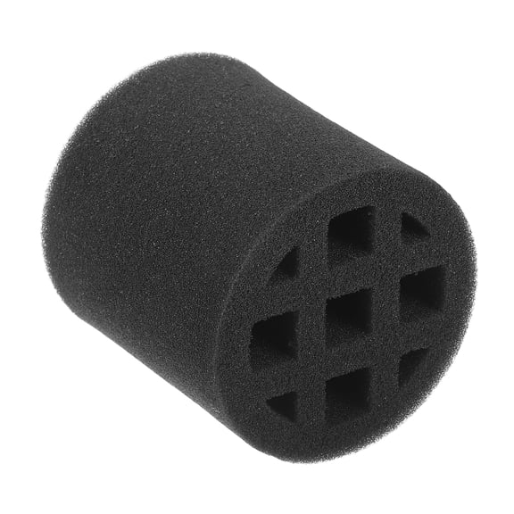 Uxcell In-line Duct Sound Absorbing Tool Sponge, (75mm/ 3") - Elastic Duct Noise Reducing Foam Sound Insulation Silence Ducting Accessories for Round Ventilation Pipes, Black