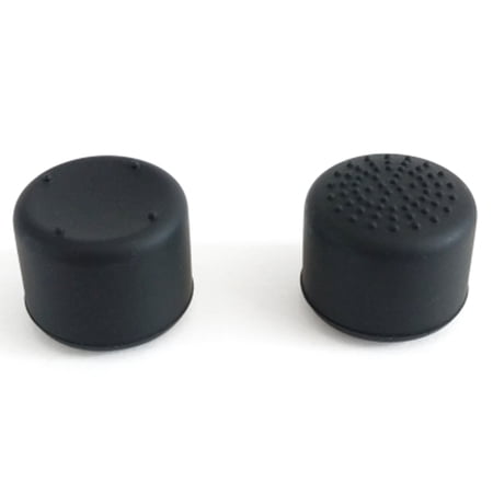 Uxcell Indigo7 Authorized for Nintendo Switch Thumbstick Grip Caps and Protector Covers for Joy-Con Controller - Large (Black)
