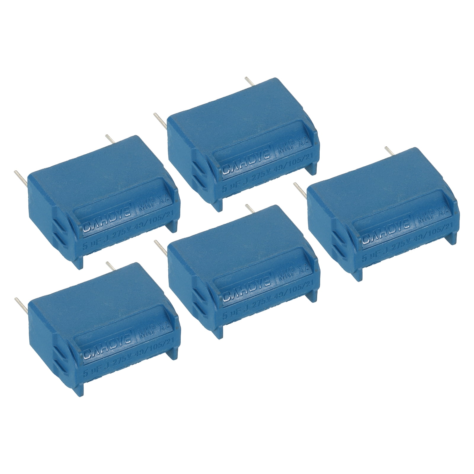 Uxcell Induction Cooker Capacitor, 5 Pack 5uF DC 275V Vertical High