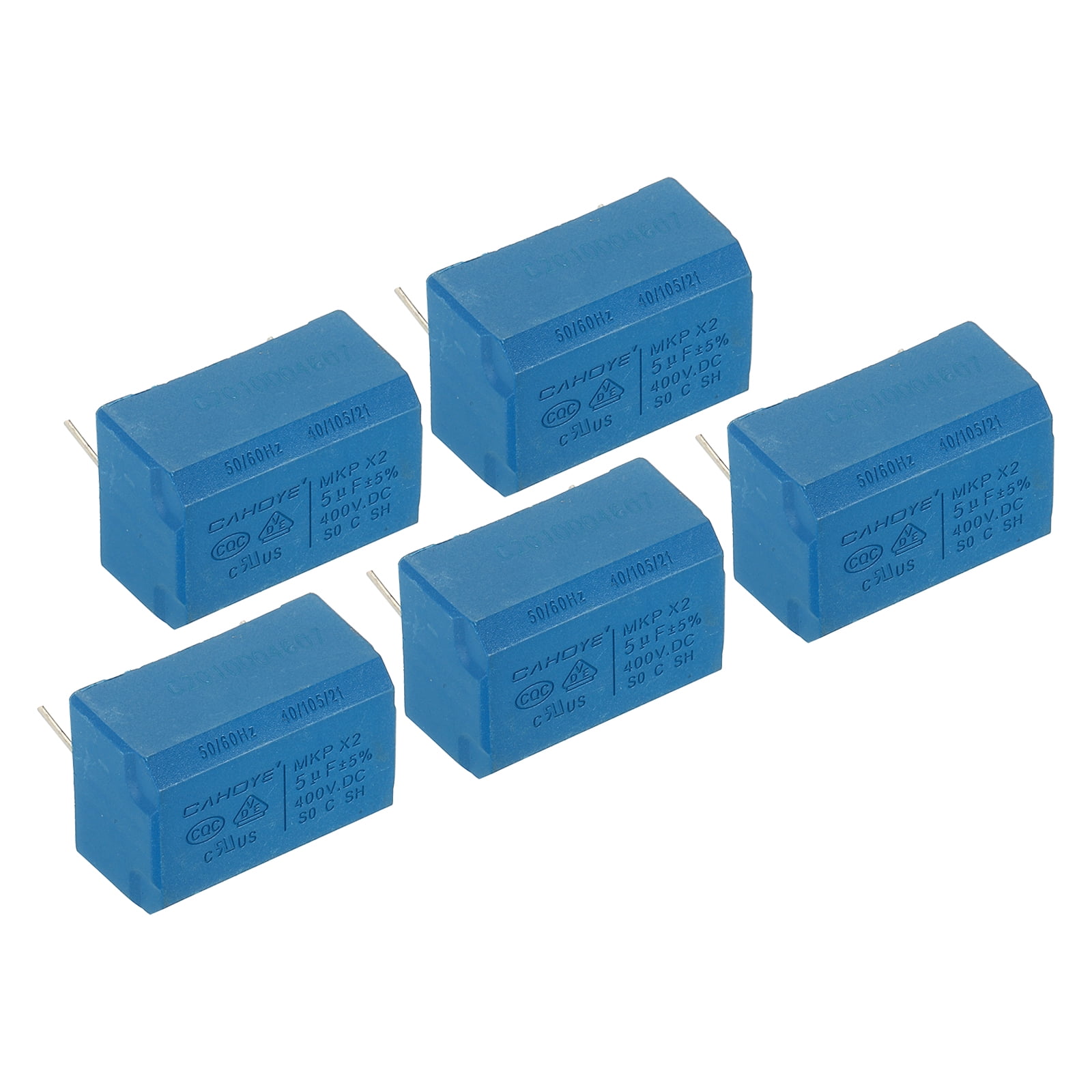 Uxcell Induction Cooker Capacitor, 5 Pack 5uF DC 400V High Voltage