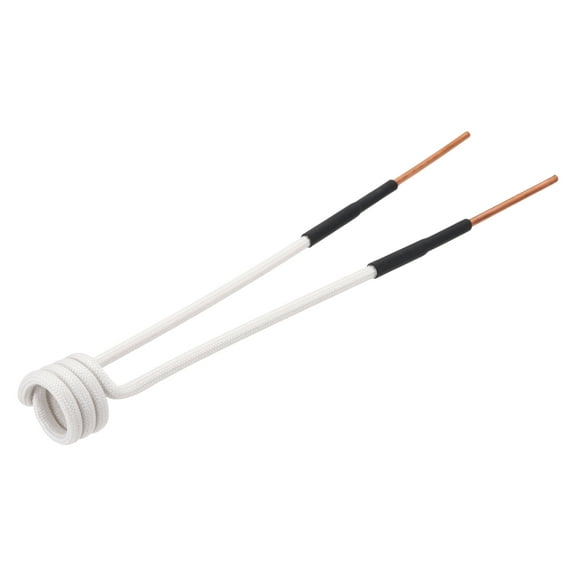 Uxcell Induction Heater Coil,1000W 110V Magnetic Induction Heater Tools 15mm ID x 19mm Length Magnetic Coils for Rusty Bolts Nuts Screws Removal, White