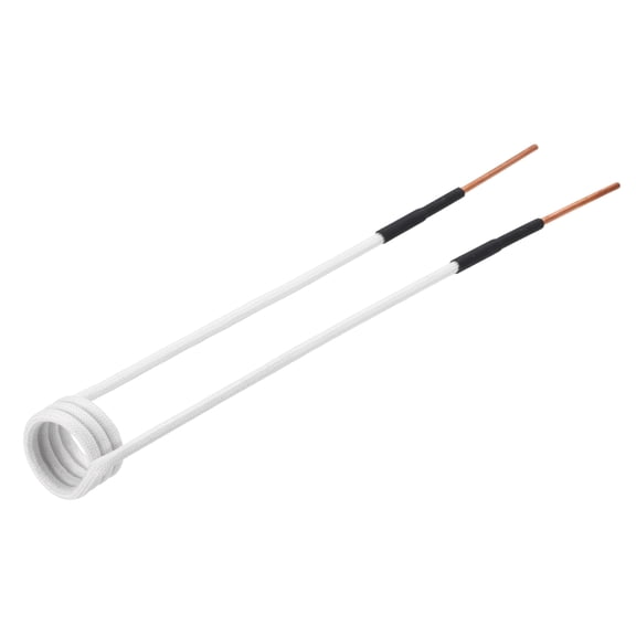 Uxcell Induction Heater Coil,1000W 110V Magnetic Induction Heater Tools 20mm ID x 22.5mm Length Magnetic Coils for Rusty Bolts Nuts Screws Removal, White