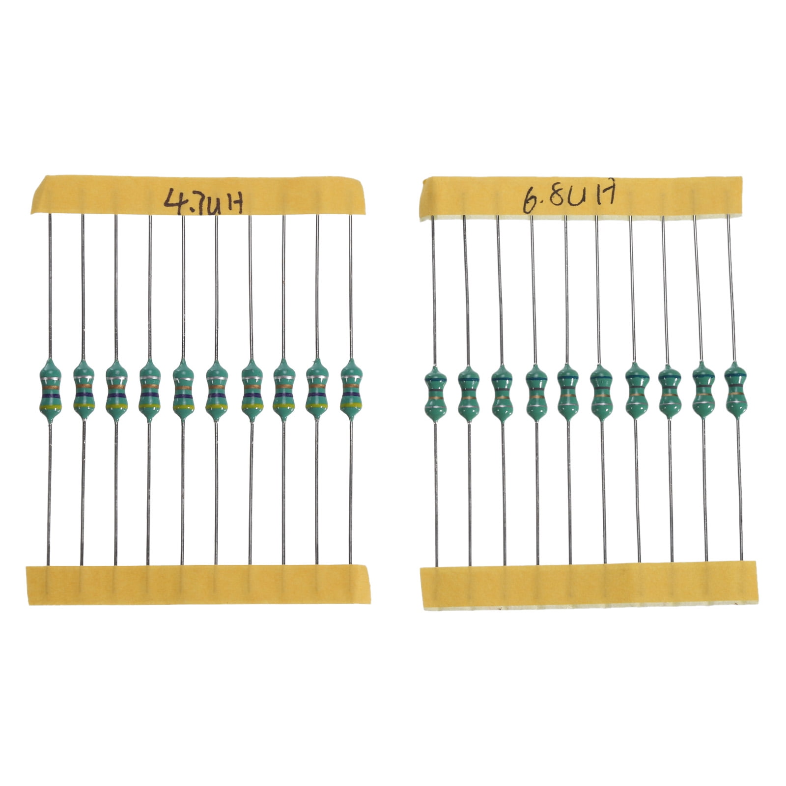 Uxcell Inductor Assortment Kit 20 Values Straight Pin Toroidal Inductor