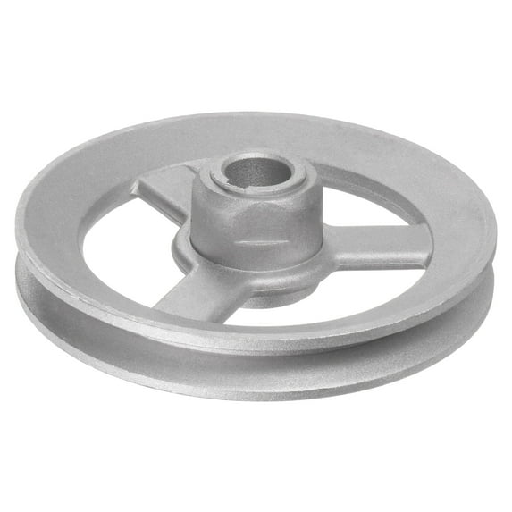 Uxcell Industrial Sewing Machine Clutch Motor Pulley 15mm Inner 110mm Dia Aluminum Electric Transfer Wheel Pulley