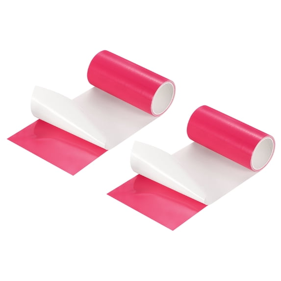 Uxcell Inflatable Patch Repair Kit 4" x 492 Ft, TPU Pool Patches Repair Tape, Red 2 Pcs