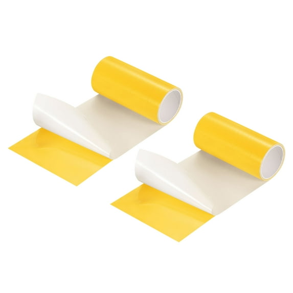 Uxcell Inflatable Patch Repair Kit 4" x 492 Ft, TPU Pool Patches Repair Tape, Yellow 2 Pcs