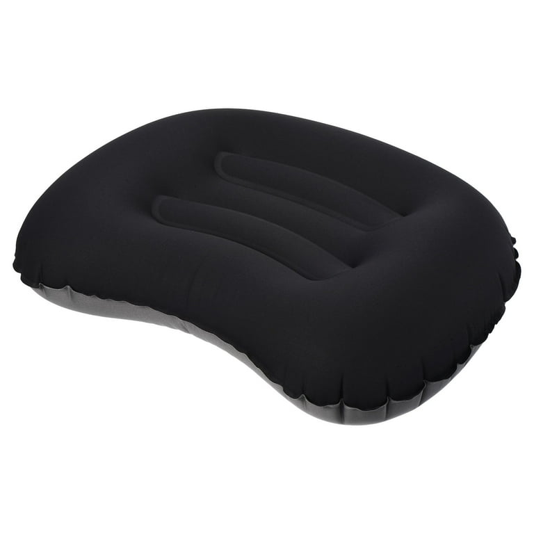 Large inflatable top travel pillow