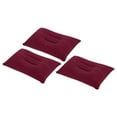 thumbnail image 1 of Uxcell Inflatable Pillow, Ultralight Camping Travel Pillow for Hiking, Wine Red 3 Pack, 1 of 6