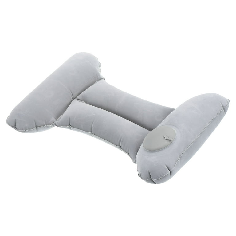 Uxcell Inflatable Travel Pillow, Lumbar Support Air Pillow for