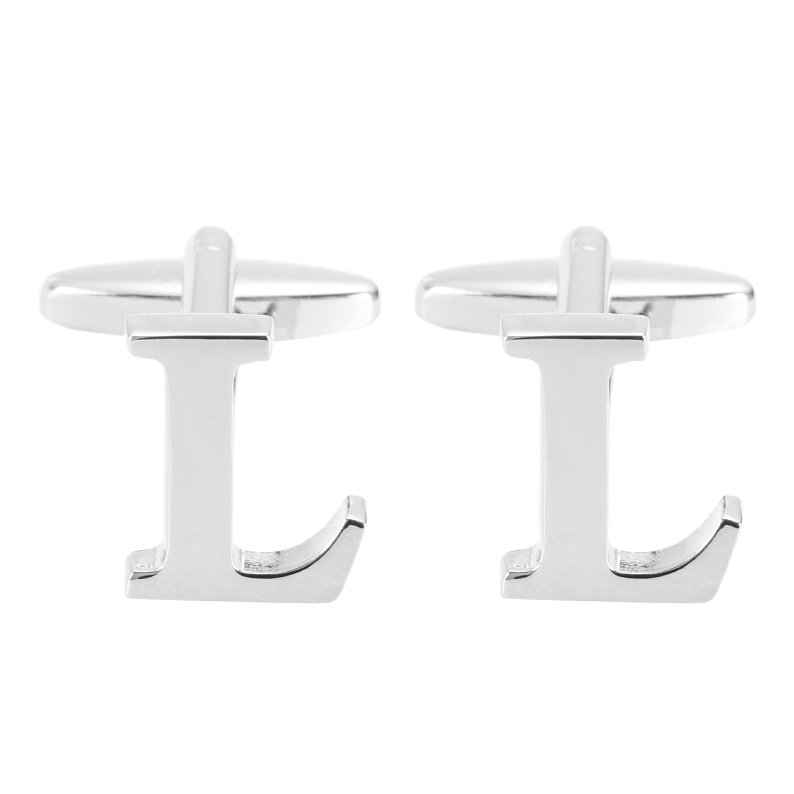 Uxcell Initial Cufflinks, Classic Alphabet Letter A Copper Men Cuff ...