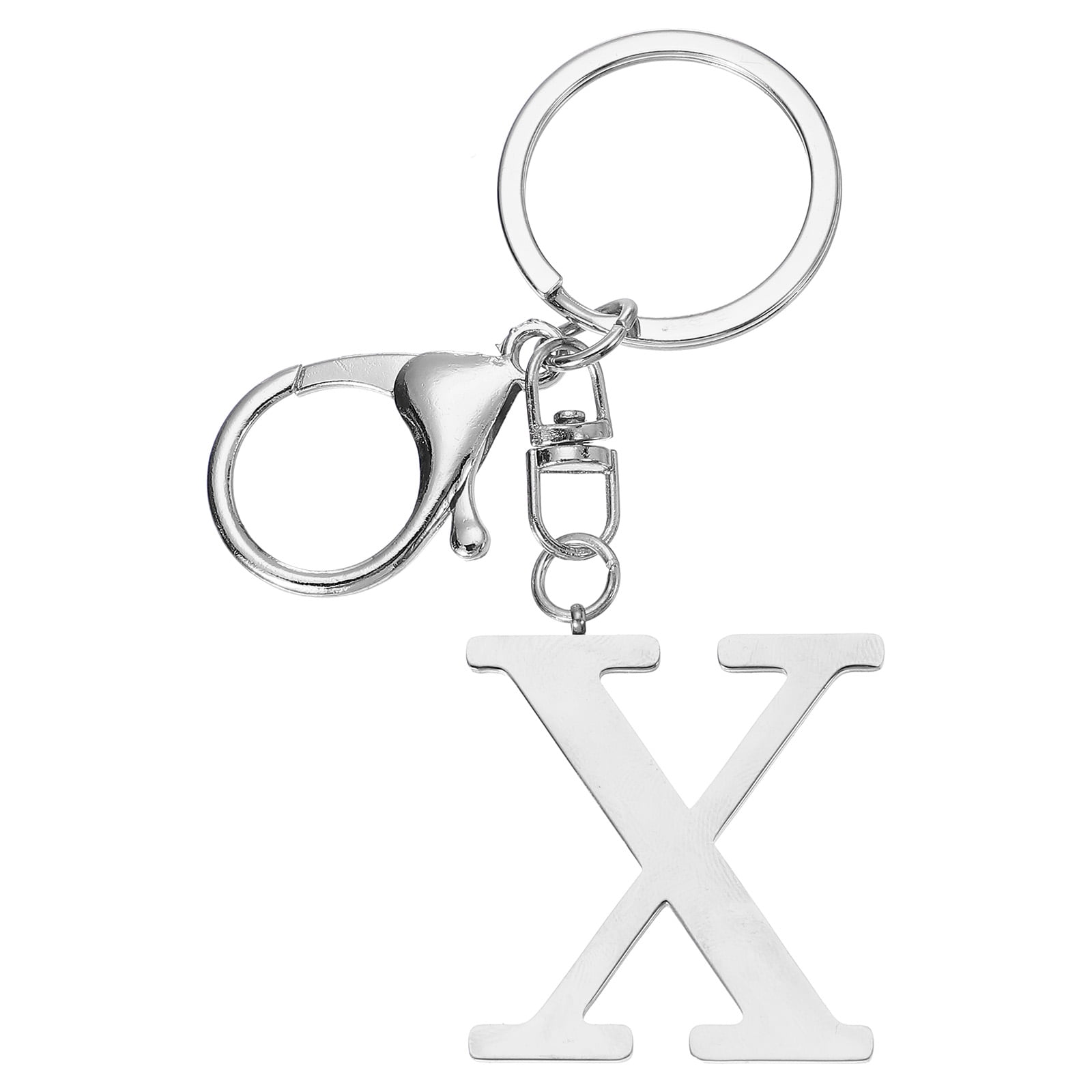 Uxcell Initial Letter Key Chain, Letter A-Z Keychain Initials
