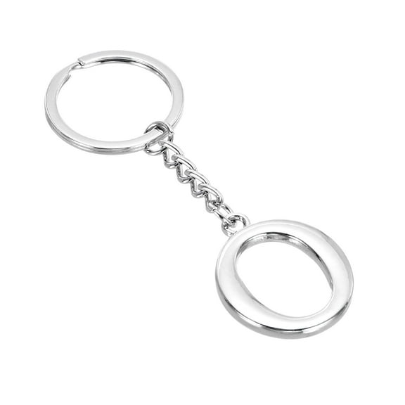 Uxcell Initial Letter Keychain - Metal Alphabet Pendant Women Girls Gift [Letter A]