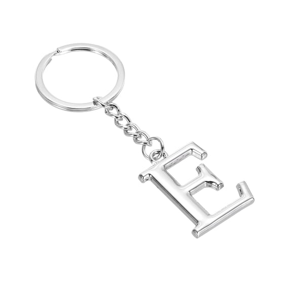Uxcell Initial Letter Keychain - Metal Alphabet Pendant Women Girls Gift [Letter A]