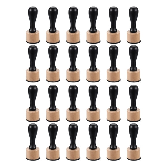 Uxcell Ink Blending Tool, 24 Pcs Ink Mixing Blending Tool with Round Foam Refills for Scrapbooking Painting Drawing Craft Tools