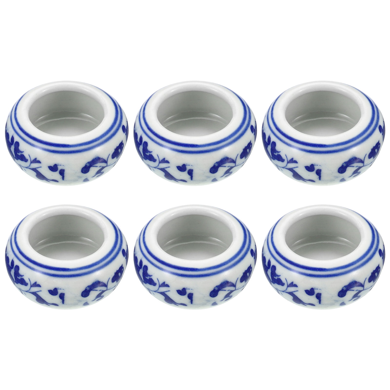 Ink Rest Uxcell Ink Dish Plate for Chinese Calligraphy, 6 Pcs Ceramic Ink Holder ...