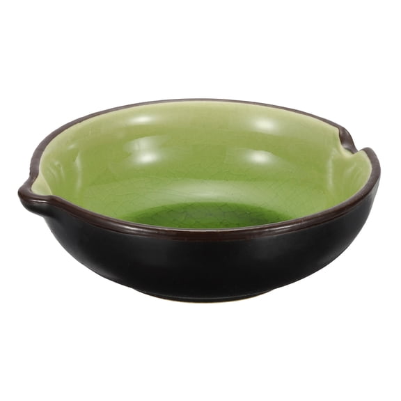 Uxcell Ink Dish Plate for Chinese Japanese Calligraphy, 1Pack, Green