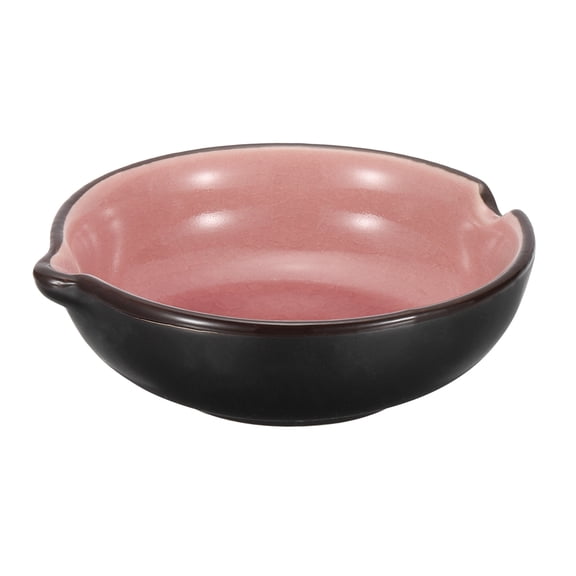 Uxcell Ink Dish Plate for Chinese Japanese Calligraphy, 1Pack, Pink