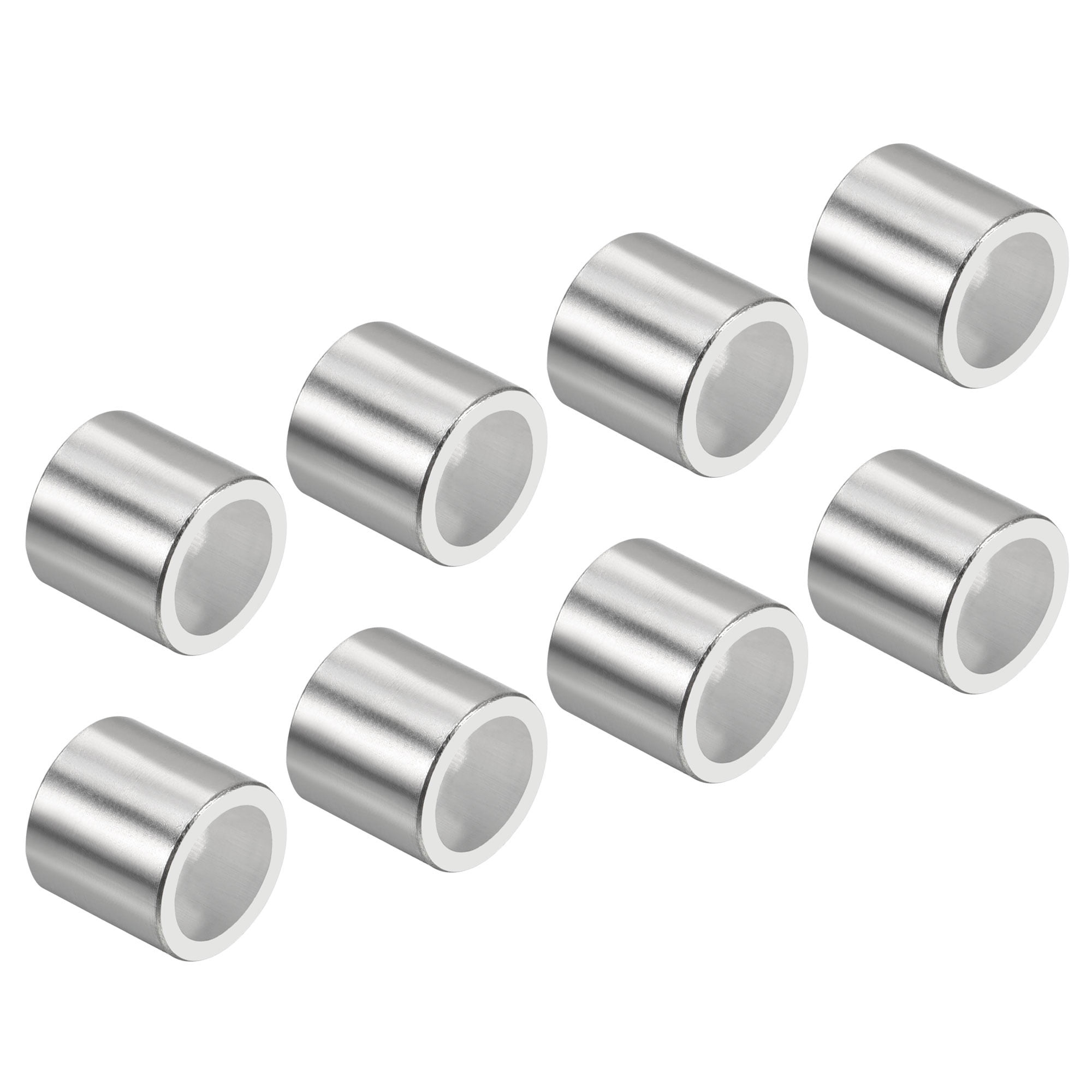 Uxcell Inline Axle Bearing Spacers Skates Speed Spacer Hardware Aluminum for 8mm Axle Roller
