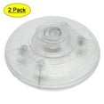 thumbnail image 1 of Uxcell Inline Foot Pedal Push Button Switch,Lamp Control ON/Off Foot switch Clear 2 packs, 1 of 5