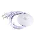 thumbnail image 1 of Uxcell Inline Foot Pedal Push Button Switch,  Light Foot Control Footswitch White, 1 of 7