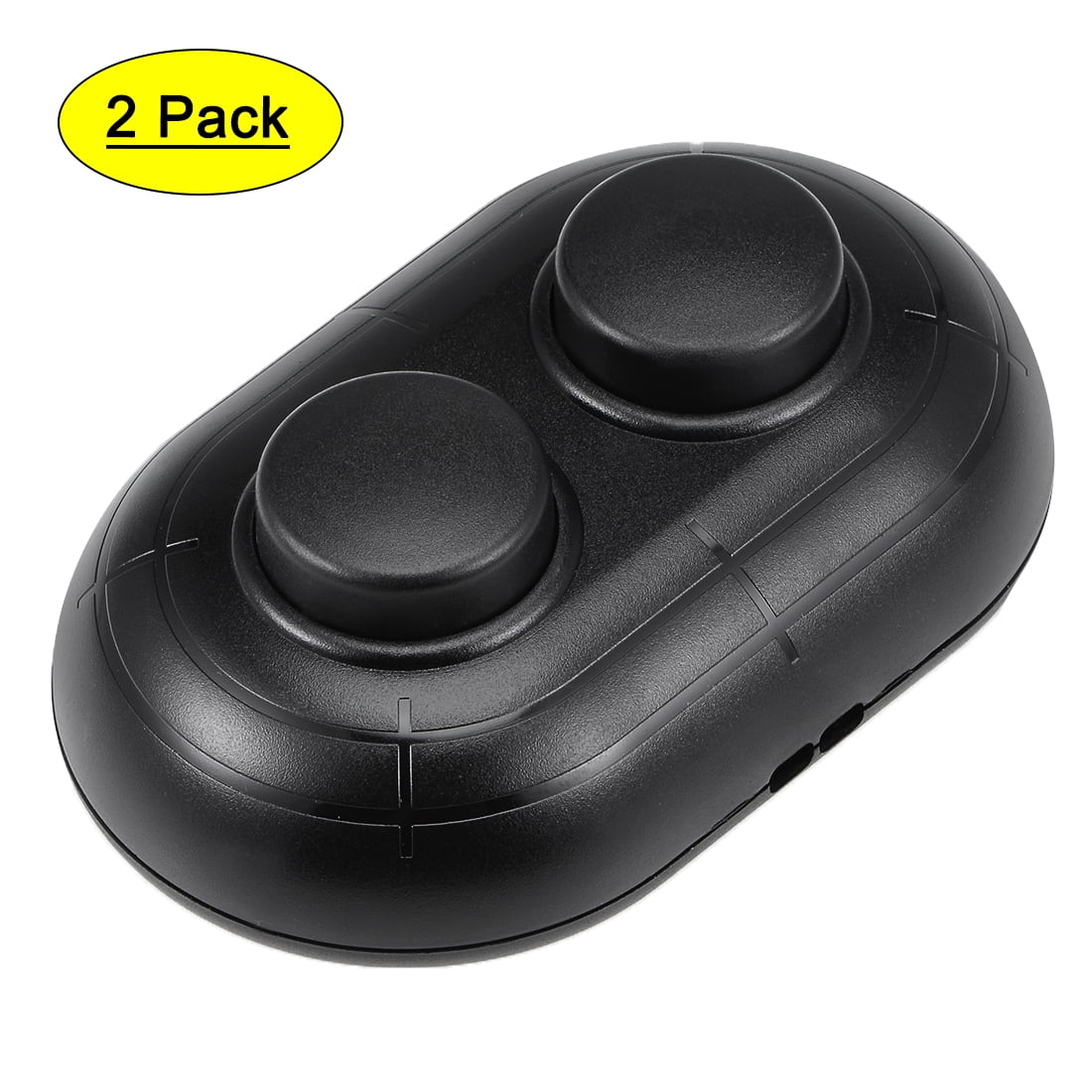 Uxcell Inline Foot Pedal Push Lamp Switch,2Buttons Light Foot Control