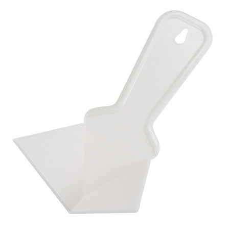 Uxcell Inside Corner Trowel 4 Inch Drywall Corner Tool Plastic Corner Knife, White