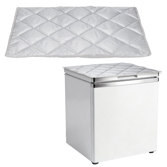 Uxcell Insulated Freezer Cover 39"x39" - Waterproof Refrigerator Covers Sunshade Protector Insulation Blanket with Flat Aluminum Foil and Magnet for Chest Freezer/Cold Storage