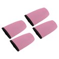 thumbnail image 1 of Uxcell Insulated Textured 12oz Neoprene Bottles Covers Can Cooler Sleeves Pink 4 Pack, 1 of 6