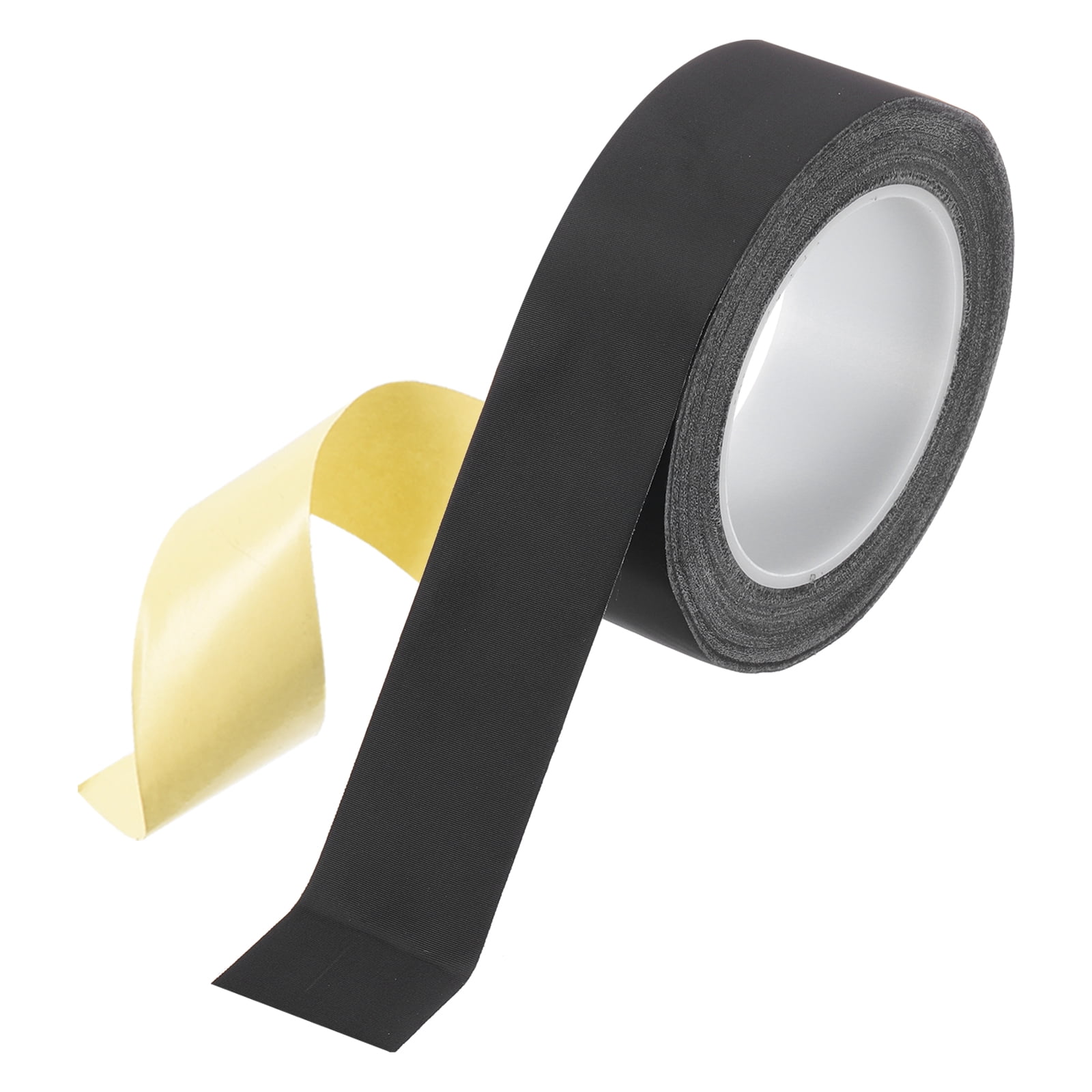 Uxcell Insulating Acetate Cloth Adhesive Tape, 1.4in x 98ft Black Electrical Heat Resistant Fabric Tape
