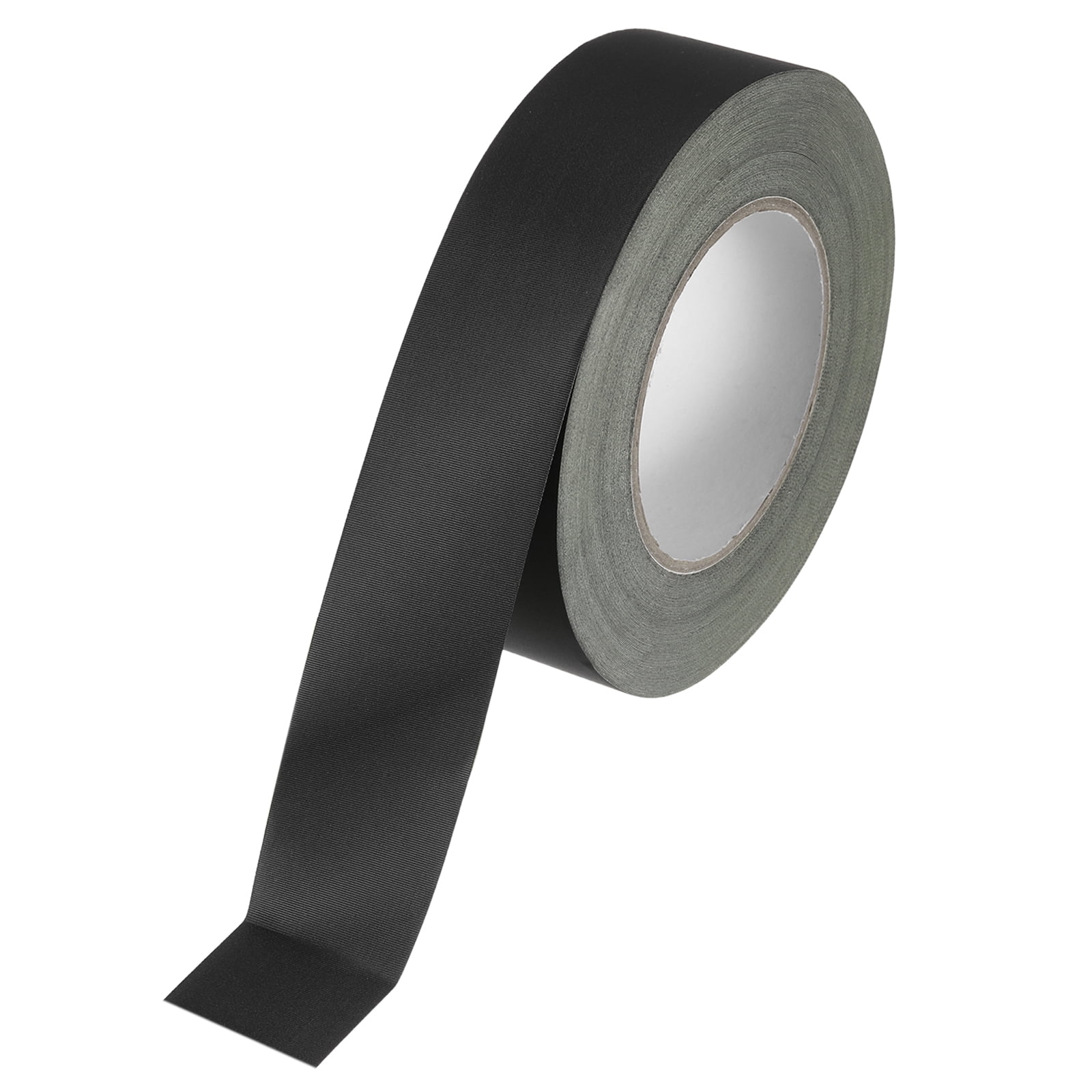 Uxcell Insulating Acetate Cloth Adhesive Tape, 1.8in x 98ft Black Electrical Heat Resistant Fabric Tape with Paper, 2Pcs