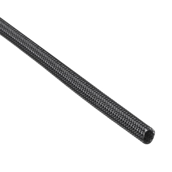Uxcell Insulation Cable Protector, 33Ft-3mm High TEMP Fiberglass Sleeve Black