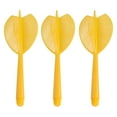 thumbnail image 1 of Uxcell Integrated Dart Shaft & Flights, 3 Pack Plastic Dart Flight Set, Yellow, 1 of 5