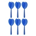 thumbnail image 1 of Uxcell Integrated Dart Shaft & Flights, 6 Pack Plastic Dart Flight Set, Blue, 1 of 5
