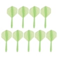 thumbnail image 1 of Uxcell Integrated Dart Shaft & Flights, 9 Pack Lightweight Dart Flight Set, Green, 1 of 5
