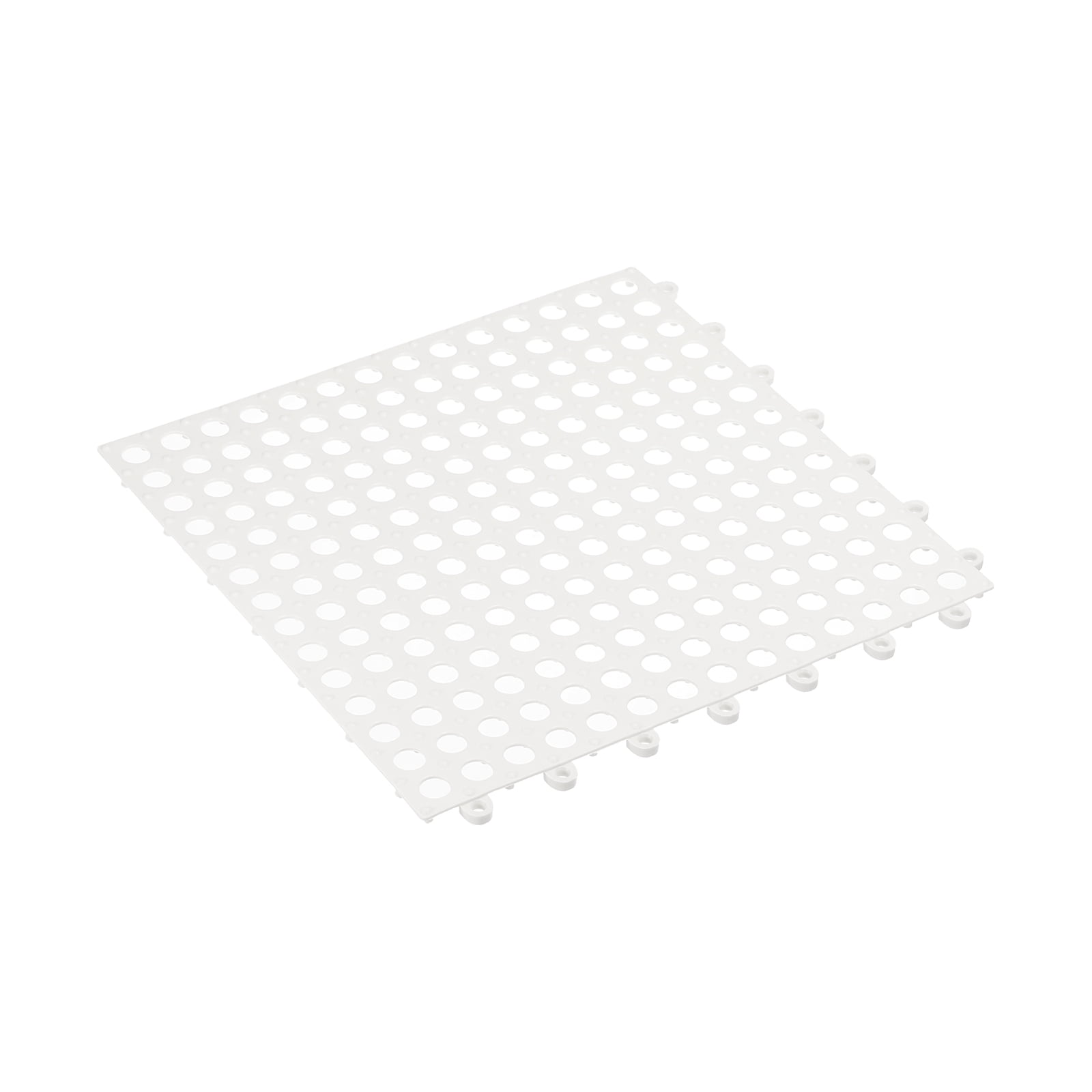 Uxcell Interlocking Floor Tiles 11.8"x11.8" PVC NonSlip Drainage Tiles