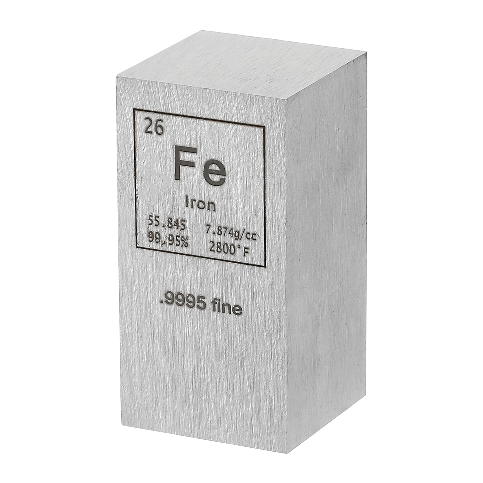 Uxcell Iron Cube, 1x2