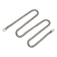 thumbnail image 1 of Uxcell Iron Flat Chain Strap, 39" Handbag Chains Purse Straps DIY Replacement, Bronze, 1 of 6