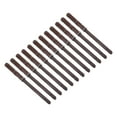 thumbnail image 1 of Uxcell Iron Floating Shelf Brackets Metal Hidden Shelf for Beams Wall Art 12 Pcs Brown 0.4" Dia x 4" Length, 1 of 6