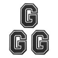 thumbnail image 1 of Uxcell Iron on Letter Patches, Chenille Letter Patches Embroidered Patch for Repairing Jeans Clothing Bags Hats Shirts Crafts Alphabet G, 1 of 7