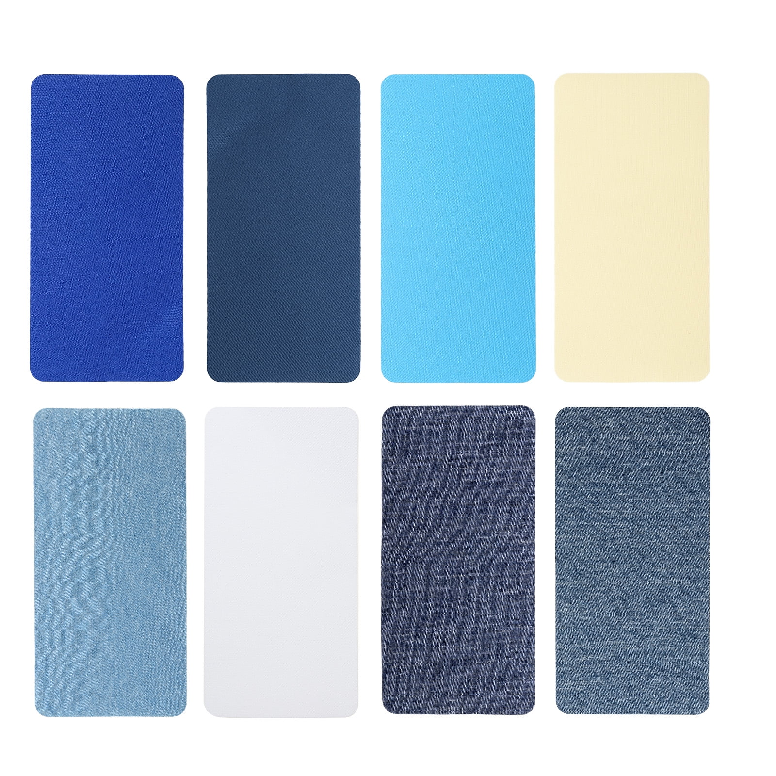 12-Pack Fabric Iron-On Patches – 100% Cotton, 3x4.25 Inch, Camel Color, Strong Adhesive For Mending