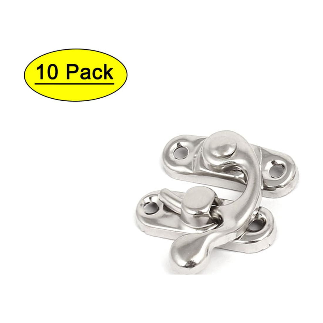 Uxcell Jewelry Box Right Swing Arm Clasp Latches Catch Toggle Hasp