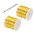 thumbnail image 1 of Uxcell Jewelry Craft Wire, Copper Beading Wire with Plier for Jewelry Making 2 164 feet x 26 Guage, 1 of 7