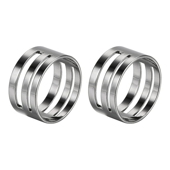 Uxcell 2Pcs Jump Ring Opening Tool Brass Circle Open and Close Tools for DIY Making Supplies Repair Black