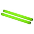 thumbnail image 1 of Uxcell Junior Relay Track Baton Plastic Race Field Stick Athletics, Green 2 Pack, 1 of 5