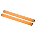thumbnail image 1 of Uxcell Junior Relay Track Baton Plastic Running Race Stick Athletics, Orange 2 Pack, 1 of 5
