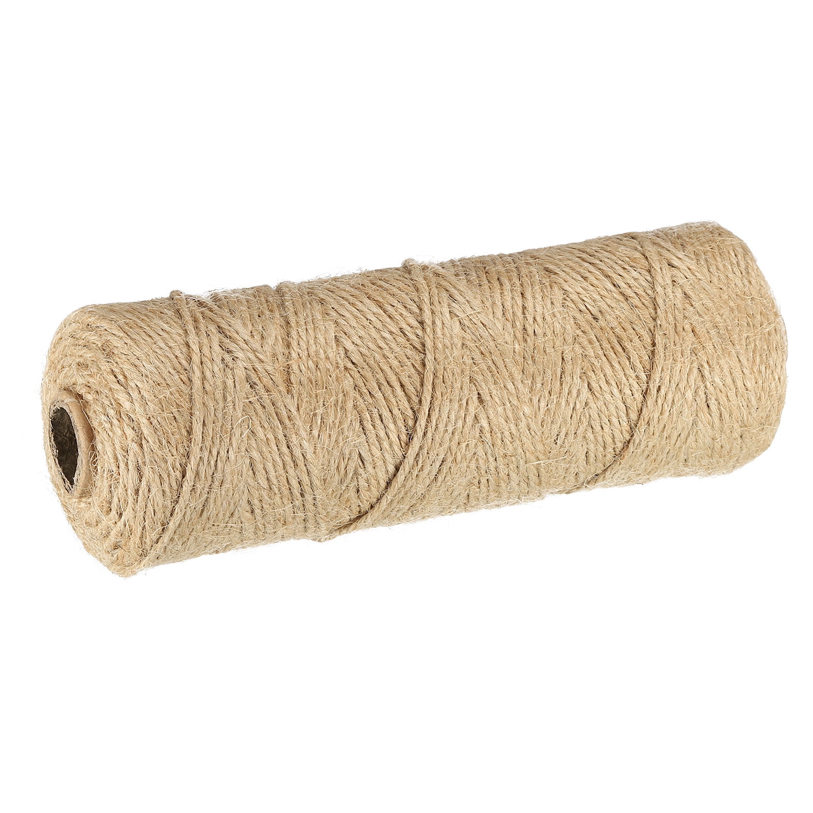 Uxcell Jute Twine 2mm, 328 Feet Long Brown Twine Rope for DIY Subjects ...